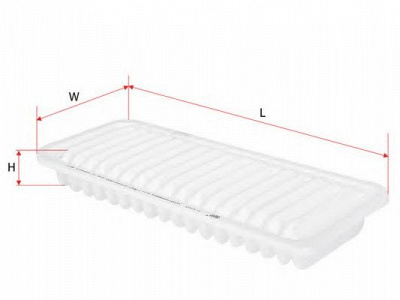 SAKURA AUTOMOTIVE a1223 -  Воздушный фильтр